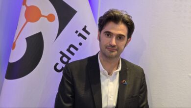 محمد سهرابی معاون توسعه کسب و کار ابر آسیاتک خدمات مدرن ابر آسیاتک در نمایشگاه تراکنش ایران را تشریح کرد